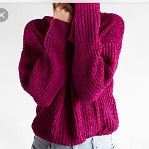 Express chenille sweater